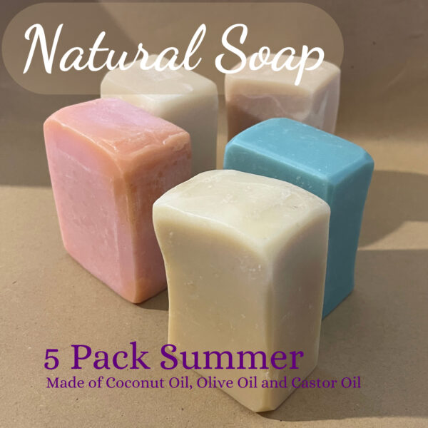 5 Summer Scents Soap Pack Soap Made Naturally