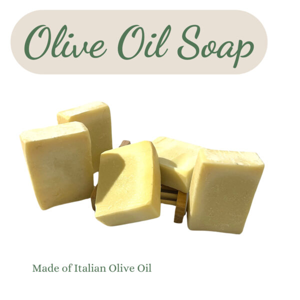 Italian Olive Oil Soap – Handmade with Care. Pure, Moisturizing & Natural – 70g to 210g + Multi-Packs