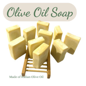 Italian Olive Oil Soap – Handmade with Care. Pure, Moisturizing & Natural – 70g to 210g + Multi-Packs