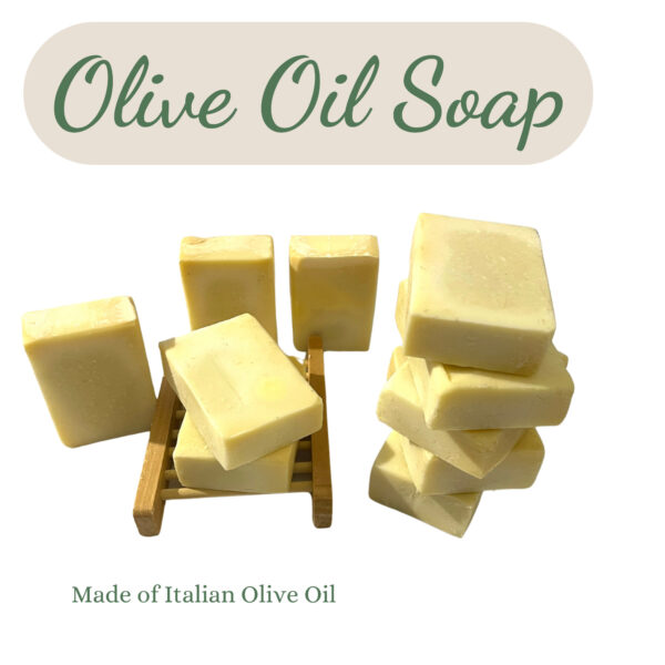 Italian Olive Oil Soap – Handmade with Care. Pure, Moisturizing & Natural – 70g to 210g + Multi-Packs