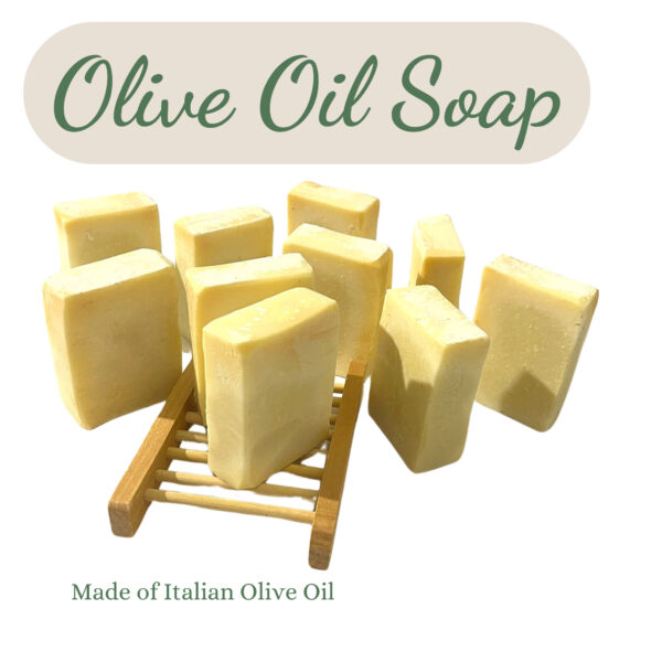 Italian Olive Oil Soap – Handmade with Care. Pure, Moisturizing & Natural – 70g to 210g + Multi-Packs